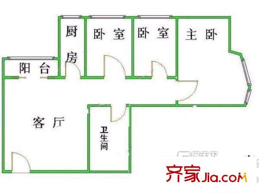 五安家園戶型圖6 
