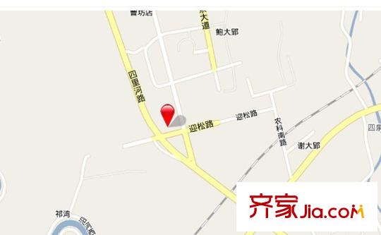 廬陽柳林苑交通區(qū)位圖