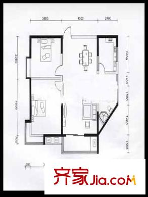 凱悅豪庭戶型圖20061129155325 2室2廳1衛(wèi)1廚