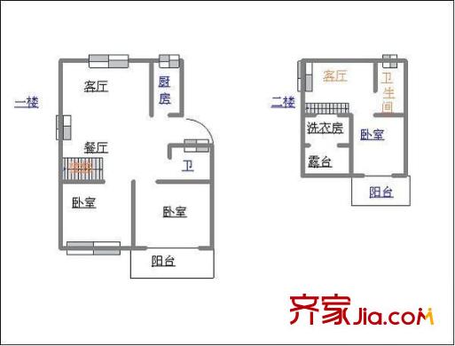 玉蘭新村 3室 戶型圖