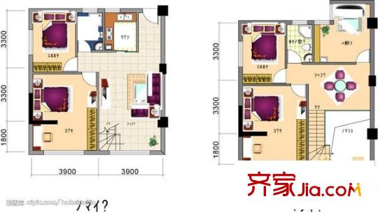 家和居 4室 戶型圖