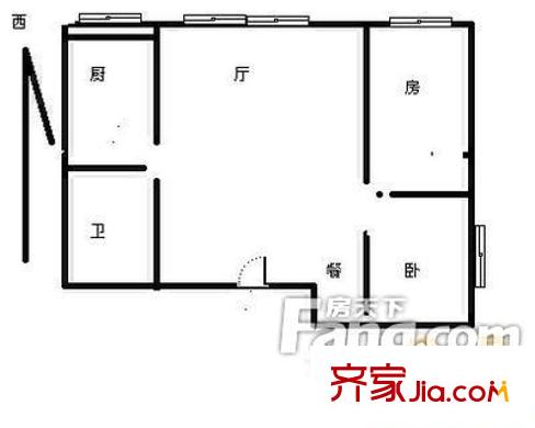 城市經(jīng)典逛街 2室 戶型圖