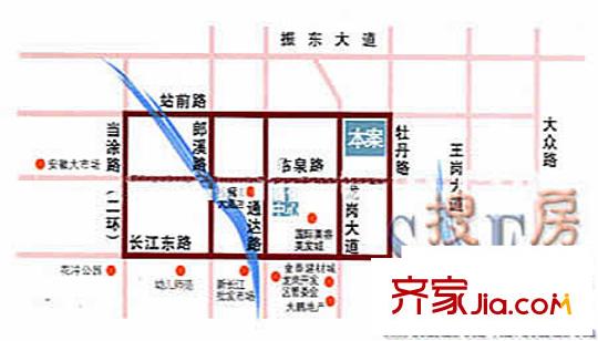 大鵬怡和華庭交通圖