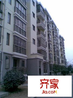 天門湖錦城外景圖 