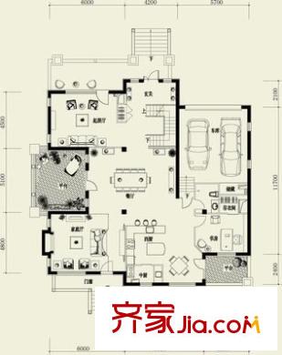寶文國(guó)際花園 4室 戶型圖