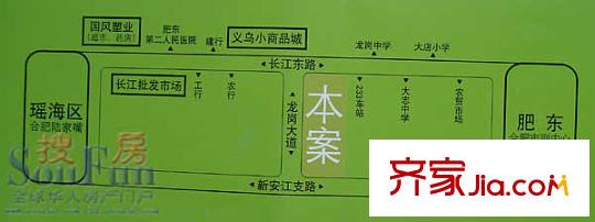華都城市花園交通圖