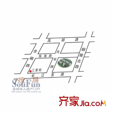 豪世優(yōu)庭交通圖