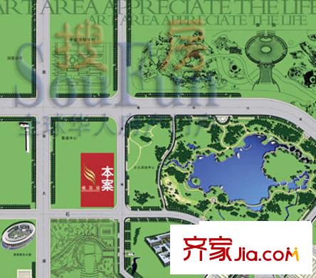 雍景臺交通圖