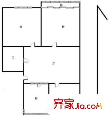 雍景臺 3室 戶型圖