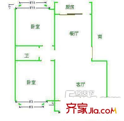 豐大國際戶型圖6