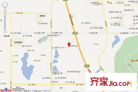 海亮九璽交通坐標(biāo)圖