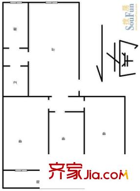 長城小區(qū)戶型圖4 