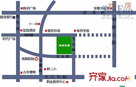 聚億城市經(jīng)典花園交通圖