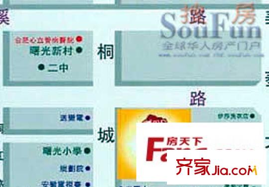 仕嘉名苑交通圖