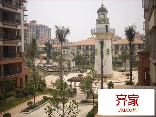 中天藍(lán)山外景圖 