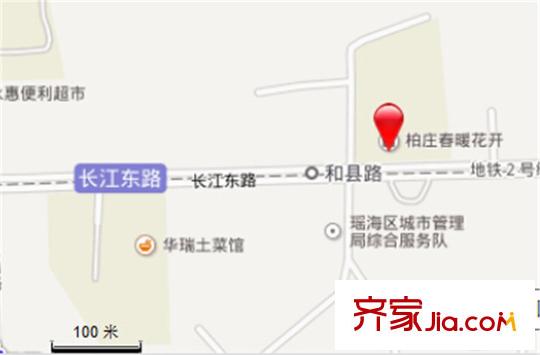 柏莊春暖花開交通圖