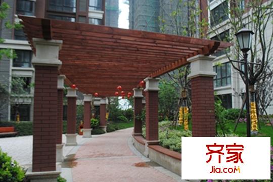 京城國際小區(qū)內(nèi)部實景（2015-12-28）