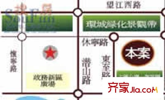丹青花園交通圖