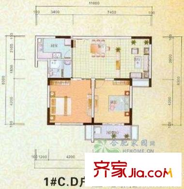 勝利新村 2室 戶型圖
