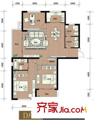 勝利新村 3室 戶型圖