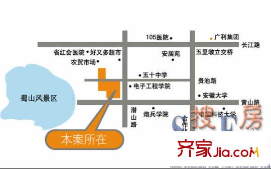 廣利花園交通圖