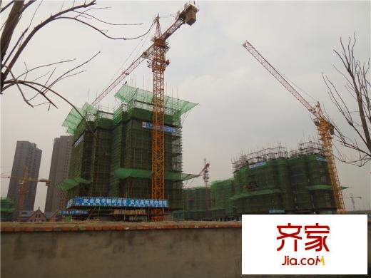 瑞地祥和府工程進(jìn)度（2013.10.19）