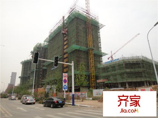 瑞地祥和府工程進(jìn)度（2013.10.19）