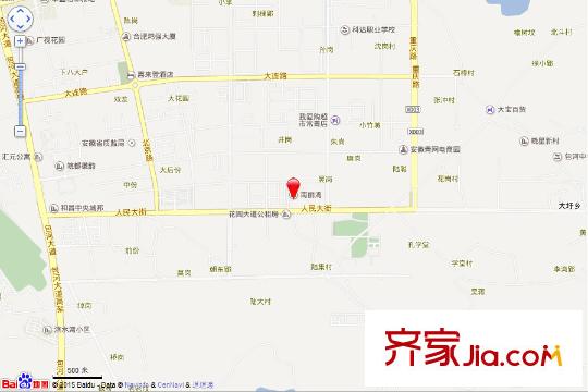 濱湖南麗灣交通坐標(biāo)圖