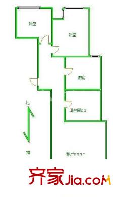 國(guó)安家園 3室 戶型圖
