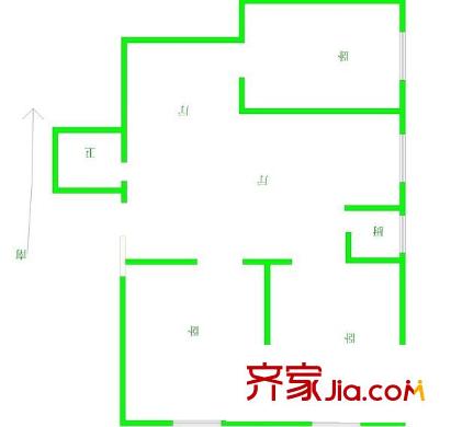 望湖城濱湖春天戶型圖濱湖春天 3室 戶型圖 3室2廳1衛(wèi)1廚