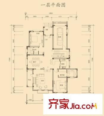 金成港灣 2室 戶型圖