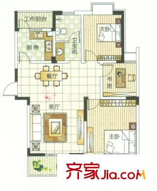 正創(chuàng)上品戶型圖9