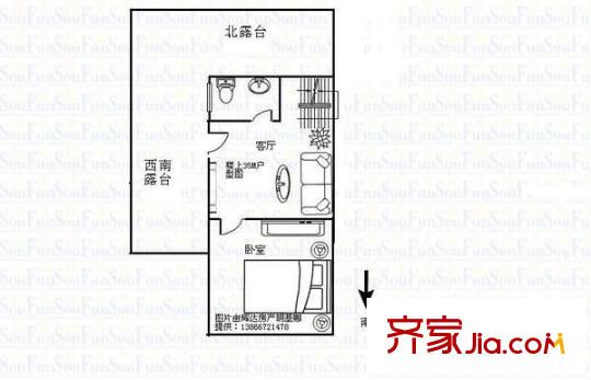 繽紛南國(guó) 4室 戶型圖