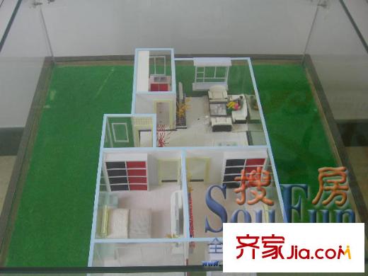 龍居山莊戶型圖戶型f 2室2廳1衛(wèi)1廚