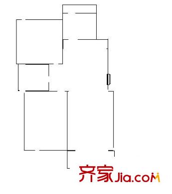瑞格上海時(shí)代廣場(chǎng) 2室 戶(hù)型圖