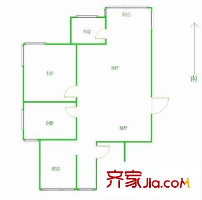 長(zhǎng)安薩爾斯堡 0室 戶型圖