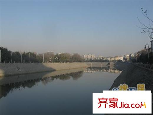 金色梧桐配套圖護(hù)城河