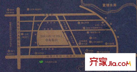 中海原山交通圖區(qū)位圖