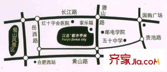 漢嘉都市森林交通圖區(qū)位圖