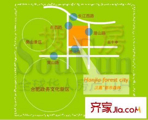 漢嘉都市森林交通圖