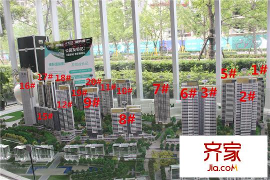 融科城沙盤圖（2015-5-6）