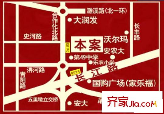 眾力登云庭交通圖區(qū)位圖