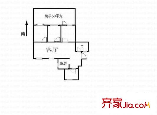 琥珀山莊 4室 戶型圖