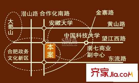 安高城市天地交通圖地圖