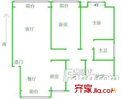 桂竹苑小區(qū)戶型圖桂竹園小區(qū) 3室 戶型圖 3室2廳2衛(wèi)1廚