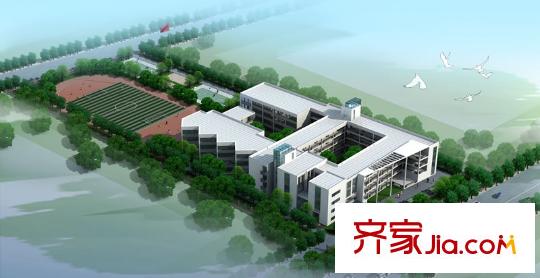 華陽九瓏灣配套圖實(shí)驗(yàn)中學(xué)效果圖