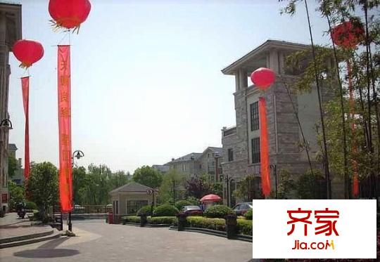 碧湖云溪外景圖 