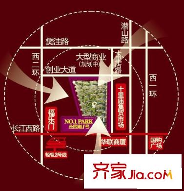 公園道1號交通圖