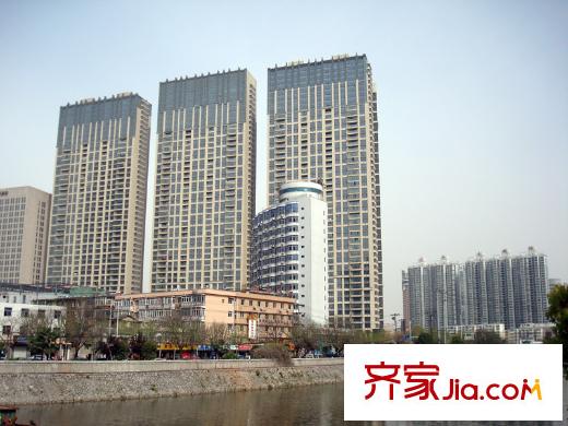 和平盛世配套圖對面的萬達(dá)廣場