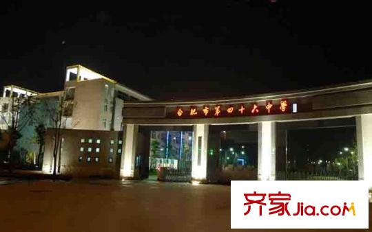 濱湖萬科城46中夜景